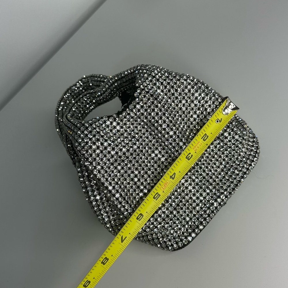 Green Rhinestone Handbag - Picture 8 of 8
